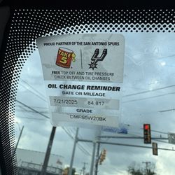 Take 5 Oil Change