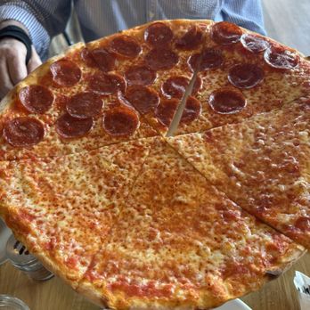 Mister O1 Extraordinary Pizza Boynton Beach - Half pepperoni half regular - Pizza Near Me - Boynton Beach, Florida Mister O1 Extraordinary Pizza Boynton Beach - Half pepperoni half regular - Pizza Near Me - Boynton Beach, Florida