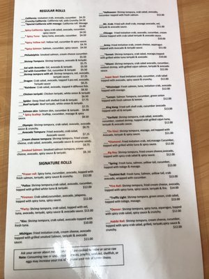 Menu photo 5 Love Sushi Fraser, MI