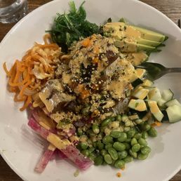 Ahi Tuna Poke Bowl