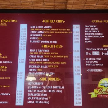 Roberto's Taco Shop - Menu - Mexican Near Me - San Diego, California Roberto's Taco Shop - Menu - Mexican Near Me - San Diego, California