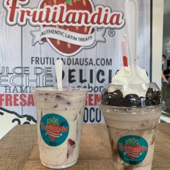 Frutilandia - Strawberries and cream  & Oreo Monster - Desserts Near Me - Mesa, Arizona