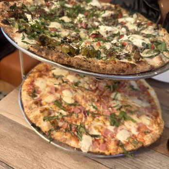 Wahizza - Top: Jamaican pizza Bottom: Dominican Pizza - Pizza Near Me - Ridgefield Park, New Jersey Wahizza - Top: Jamaican pizza Bottom: Dominican Pizza - Pizza Near Me - Ridgefield Park, New Jersey