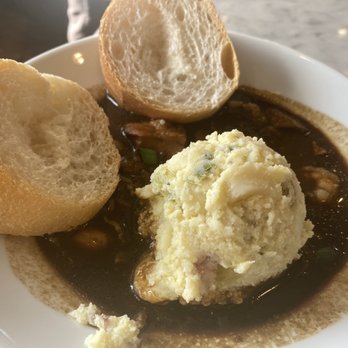Stanley - Gumbo with a side of potato salad - Breakfast & Brunch Near Me - New Orleans, Louisiana Stanley - Gumbo with a side of potato salad - Breakfast & Brunch Near Me - New Orleans, Louisiana