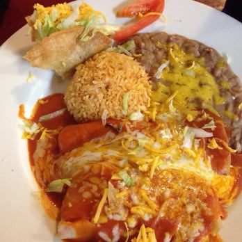 El Tapatio Restaurant - Tacos, enchilada and tamale combo-- muy delicioso! - Mexican Near Me - Imperial Beach, California