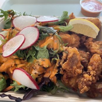 KitchenBann - Korean Chicken Salad - Asian Fusion Near Me - Los Angeles, California KitchenBann - Korean Chicken Salad - Asian Fusion Near Me - Los Angeles, California
