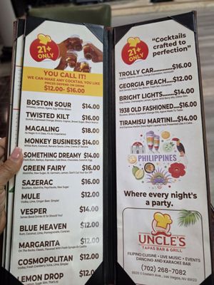 Menu photo 3 Uncle’s Tapas Bar & Grill Las Vegas, NV Menu photo 3 Uncle’s Tapas Bar & Grill Las Vegas, NV