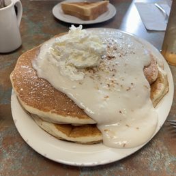 Haupia pancakes