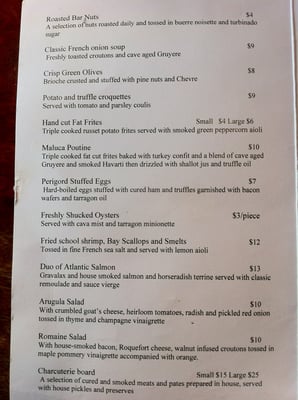 Menu photo 3 Maluca Wine Bar & Restaurant Oakville, ON Menu photo 3 Maluca Wine Bar & Restaurant Oakville, ON