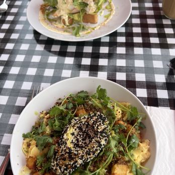Cafe Rowan - Greens bowl and crab Benedict! - Breakfast & Brunch Near Me - Portland, Oregon