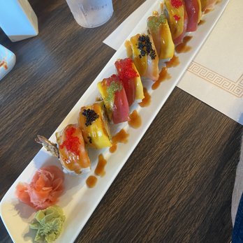 Ichiban - Sushi boat with caviar. - Japanese Near Me - Cranston, Rhode Island