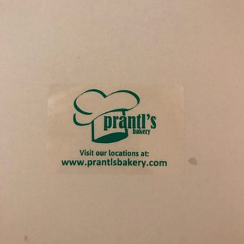 Prantls Bakery - Logo on Box - Bakeries Near Me - North Huntingdon, Pennsylvania