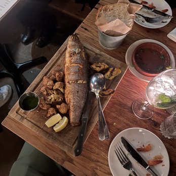 Barcelona Wine Bar Passyunk - Whole roasted branzino - Tapas/Small Plates Near Me - Philadelphia, Pennsylvania