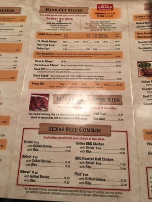 Menu photo 7 Texas Roadhouse Harrisonburg, VA