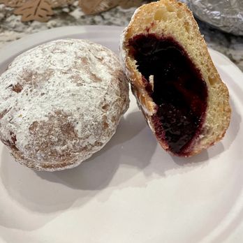 Bogart’s Donuts - The sufgoniot (jelly filled donut for Hannukah) is delicious! Not too sweet and the jam is so tasty and complimentary to the pastry. - Donuts Near Me - St. Louis Park, Minnesota Bogart’s Donuts - The sufgoniot (jelly filled donut for Hannukah) is delicious! Not too sweet and the jam is so tasty and complimentary to the pastry. - Donuts Near Me - St. Louis Park, Minnesota