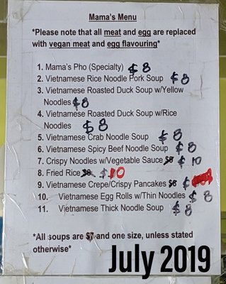 Menu photo 4 Mama's Tofu Toronto, ON