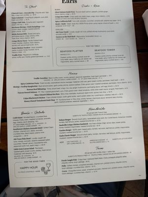 Menu photo 1 Earls Kitchen + Bar Honolulu, HI