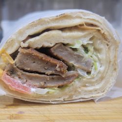 Khyber Halal - Front view. Notice it's wrapped in paper.