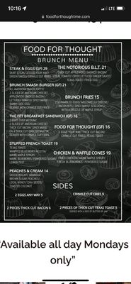 Menu photo 4 Food For Thought Cape Neddick , ME
