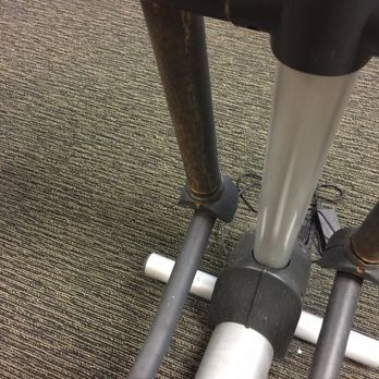 LA Fitness - Rusting elliptical machine - Gyms Near Me - Patchogue, New York