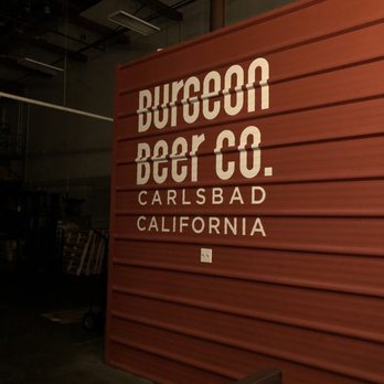 Burgeon Beer Co - Container box sign - Breweries Near Me - Carlsbad, California Burgeon Beer Co - Container box sign - Breweries Near Me - Carlsbad, California