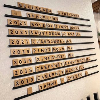 Bellacana Vineyards - Menu (October 2023) - Wine Bars Near Me - Windsor, California