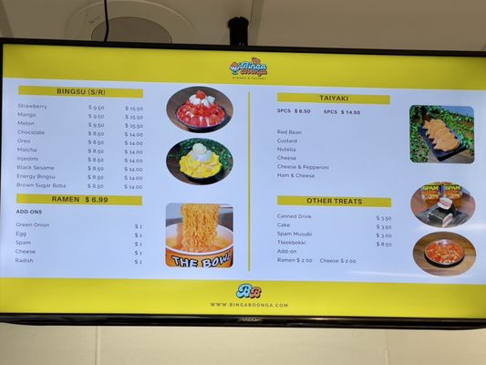 Menu photo 7 Binga Boonga Lake Forest, CA