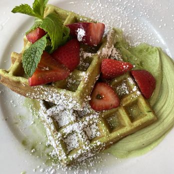 Sweet Maple - Matcha moffle - Breakfast & Brunch Near Me - Cupertino, California