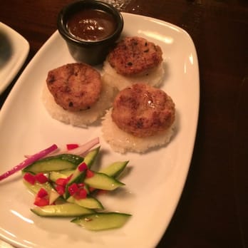 Koh Restaurant & Cocktail Lounge - 07.01.15: meat coins on rice coins. Yes if you really want an appetizer - Thai Near Me - Dublin, D Koh Restaurant & Cocktail Lounge - 07.01.15: meat coins on rice coins. Yes if you really want an appetizer - Thai Near Me - Dublin, D