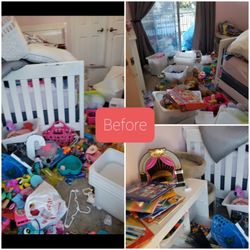 Katie Knows Cleaning - Room organizing