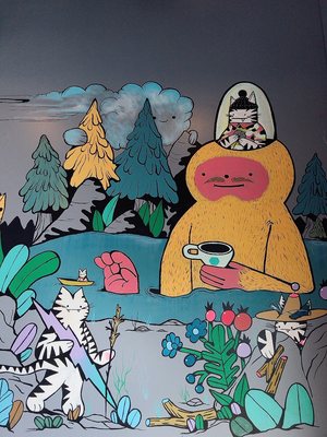 Cat & Cloud Coffee by null