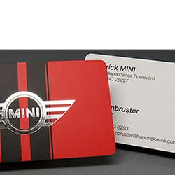 Franklin Printing - Foil stamped business cards