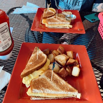 Toasted Mango Cafe - Egg Sandwich - Cafes Near Me - Sarasota, Florida