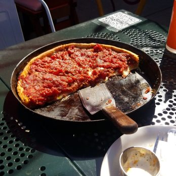 Rance's Chicago Pizza - Pie was so filling the 3 of us could only eat half - Pizza Near Me - Long Beach, California Rance's Chicago Pizza - Pie was so filling the 3 of us could only eat half - Pizza Near Me - Long Beach, California