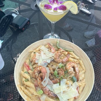 Pier 73 - Rasta Pasta and Shrimp  Very yummy i definitely enjoyed! - Lounges Near Me - Elizabeth, New Jersey