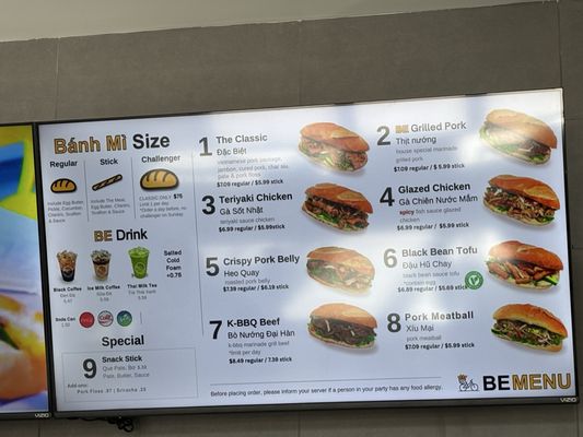 Menu photo 5 Be Banh Mi Augusta, GA Menu photo 5 Be Banh Mi Augusta, GA