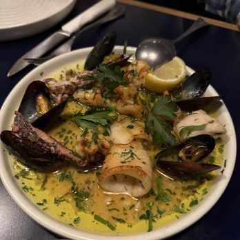 Andros Taverna - Grilled Calamari - Greek Near Me - Chicago, Illinois