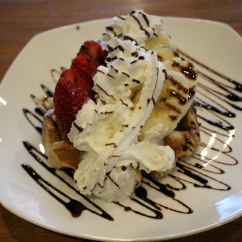 Caffe Bene - Fort Lee - Banana and strawberry waffle - Cafes Near Me - Fort Lee, New Jersey Caffe Bene - Fort Lee - Banana and strawberry waffle - Cafes Near Me - Fort Lee, New Jersey