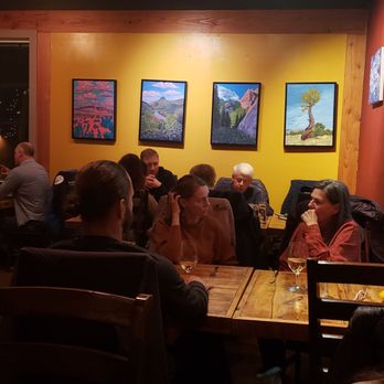 ACEQ Restaurant - ACEQ DINING ROOM. FUN ART! - New American Near Me - Arroyo Seco, New Mexico ACEQ Restaurant - ACEQ DINING ROOM. FUN ART! - New American Near Me - Arroyo Seco, New Mexico