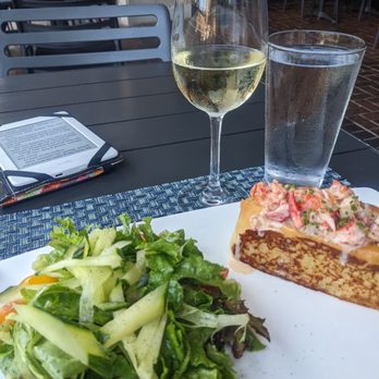 All Set Restaurant & Bar - Warm lobster roll with lightly dressed greens - New American Near Me - Silver Spring, Maryland