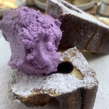 Leland Eating and Drinking House  - Ube french toast - Wine Bars Near Me - Brooklyn, New York