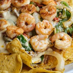 El Toreado Mexican Bar & Grill - Shrimp Nachos