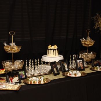 Steph's Desserts - Black and gold theme! - Desserts Near Me