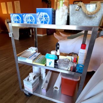 Treasure Coast Community Acupuncture - D' cart of acupuncture accoutrements at TCCA Treasure Coast Ccmmunity Acupuncture Friday April 18, 2025 - Acupuncture Near Me - Stuart, Florida