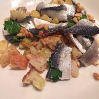 Lupa - Sardines with Golden Raisins & Pinenuts - Italian Near Me - New York, New York