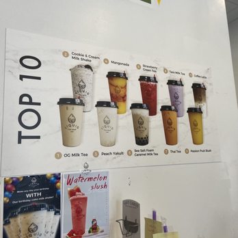 Liquid Tea Bar - a variety of drinks on display - Bubble Tea Near Me - San Bernardino, California Liquid Tea Bar - a variety of drinks on display - Bubble Tea Near Me - San Bernardino, California