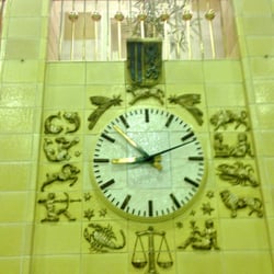 Stadtbad Chemnitz - Uhr im Stadtbad Chemnitz