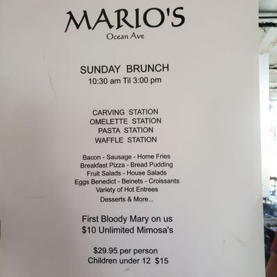 Menu photo 4 Mario's On Lake Ave Lake Worth, FL Menu photo 4 Mario's On Lake Ave Lake Worth, FL