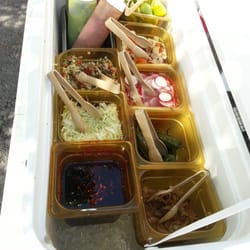 Tacos El Cuñado - Condiment cooler.