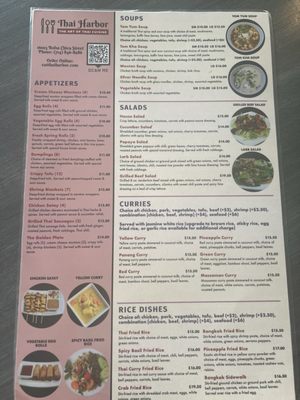 Menu photo 2 Thai Harbor Huntington Beach, CA
